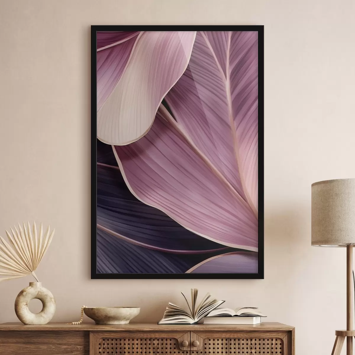 Poster Feuilles abstraites f46871