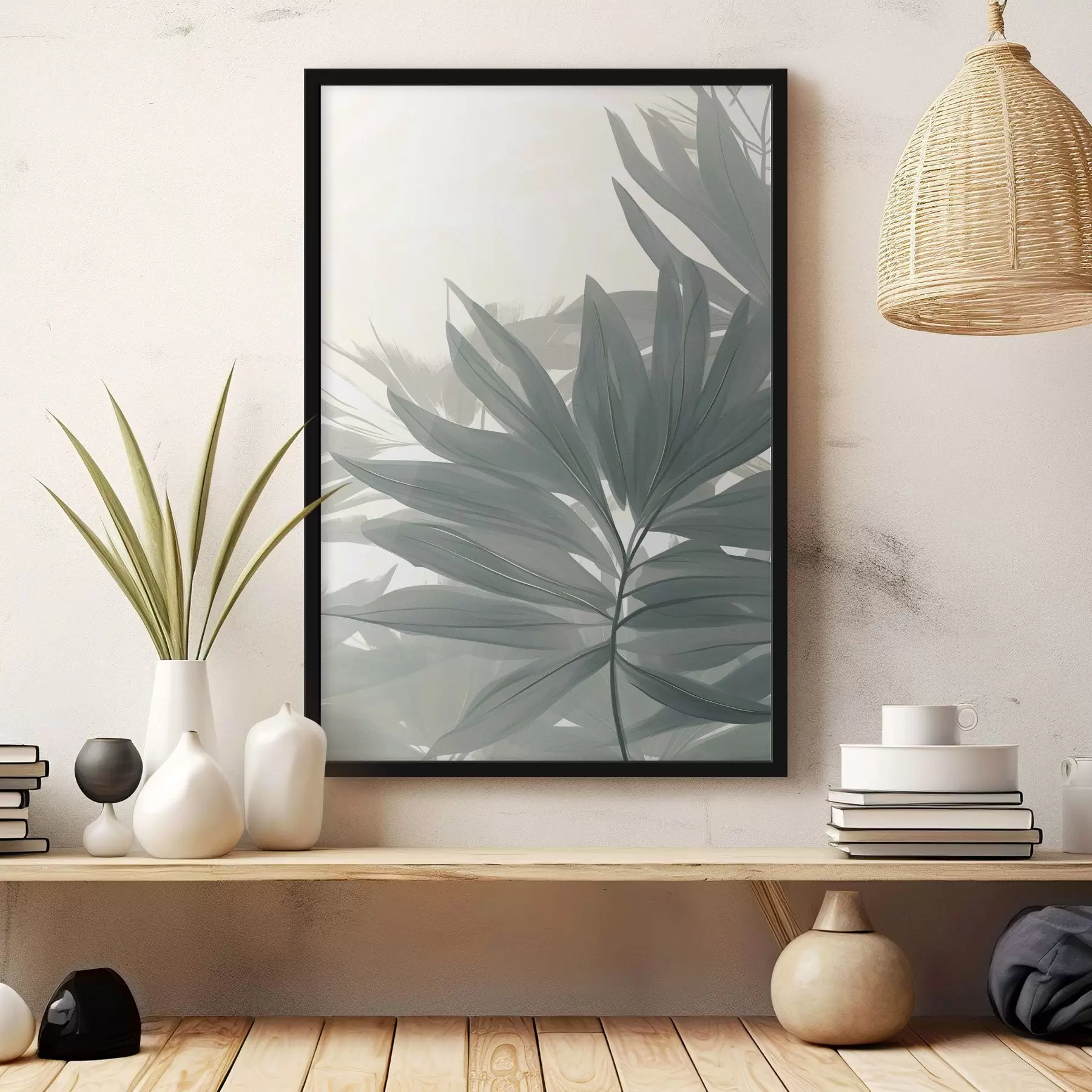 Papier peint Feuilles tropicales f46874