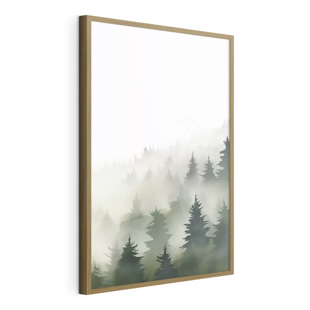Poster Forêt brumeuse f46876
