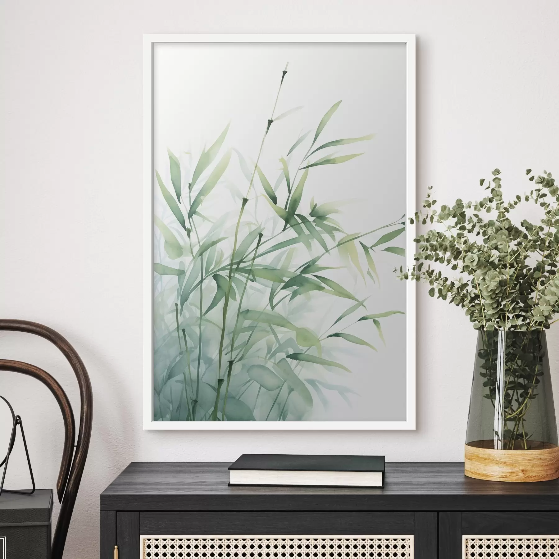 Papier peint Plantes de bambou f46877