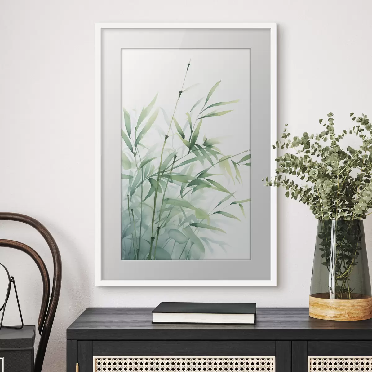 Poster Plantes de bambou f46877