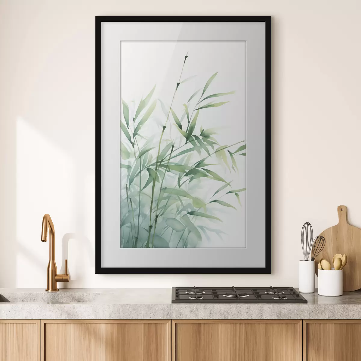 Poster Plantes de bambou f46877
