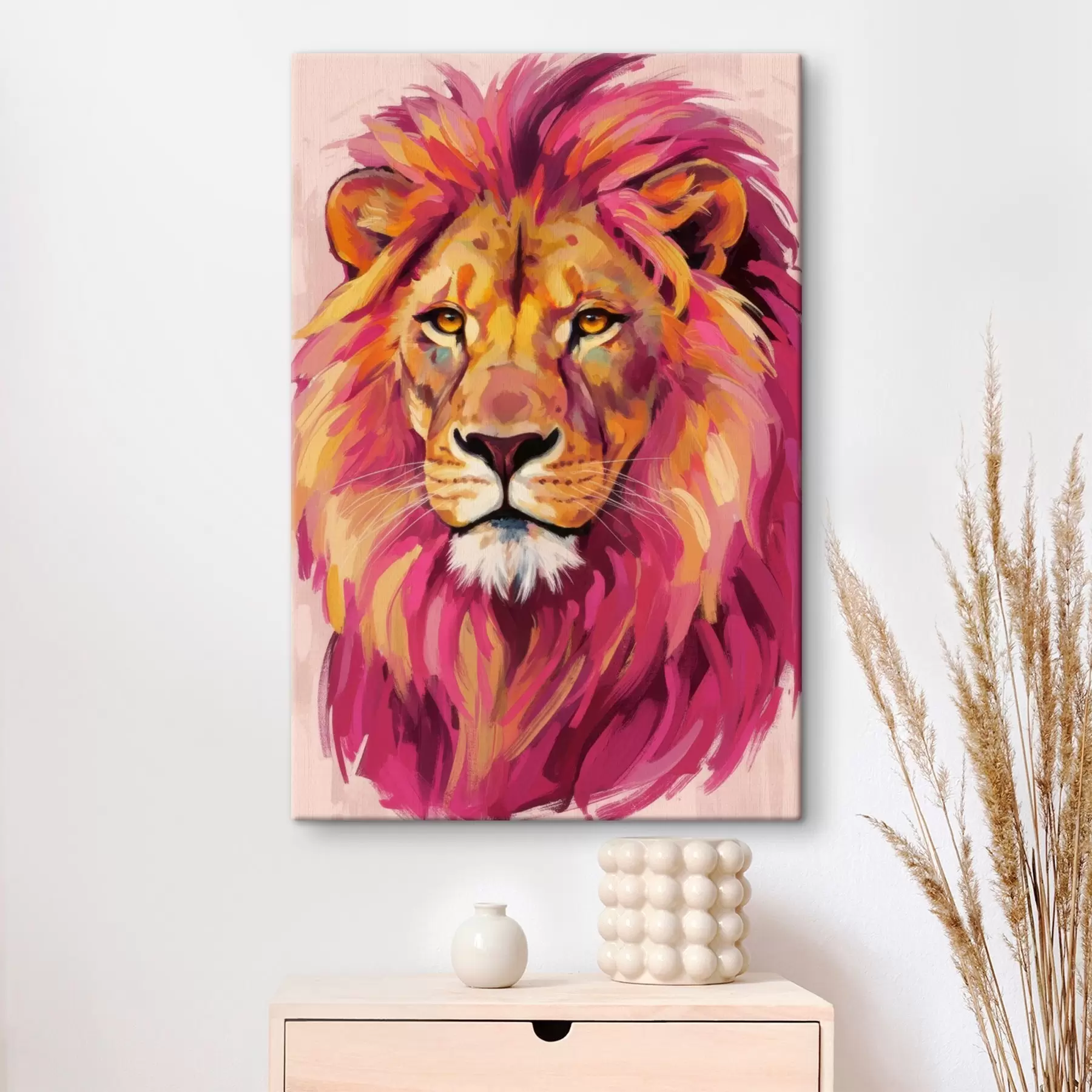 Tableau Lion s46851