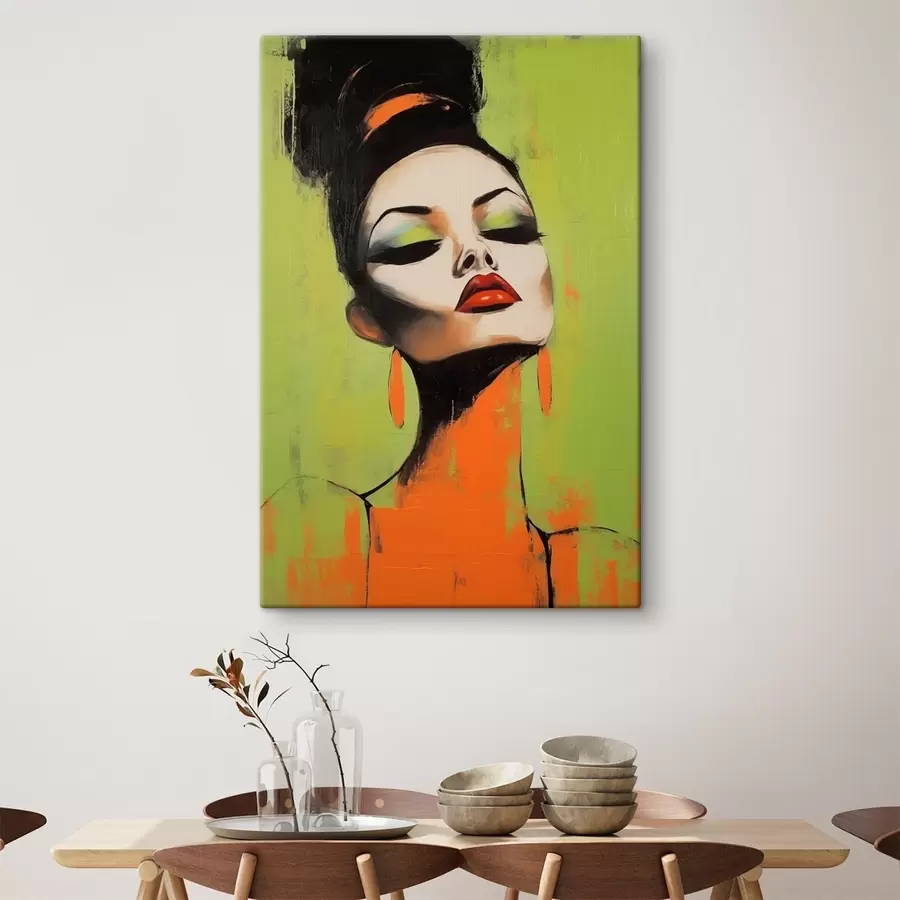 Tableau Portrait d'une jeune fille s46866