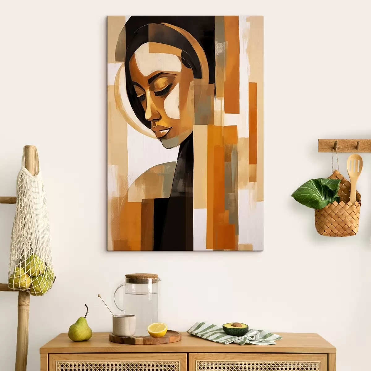 Tableau Portrait abstrait s46867