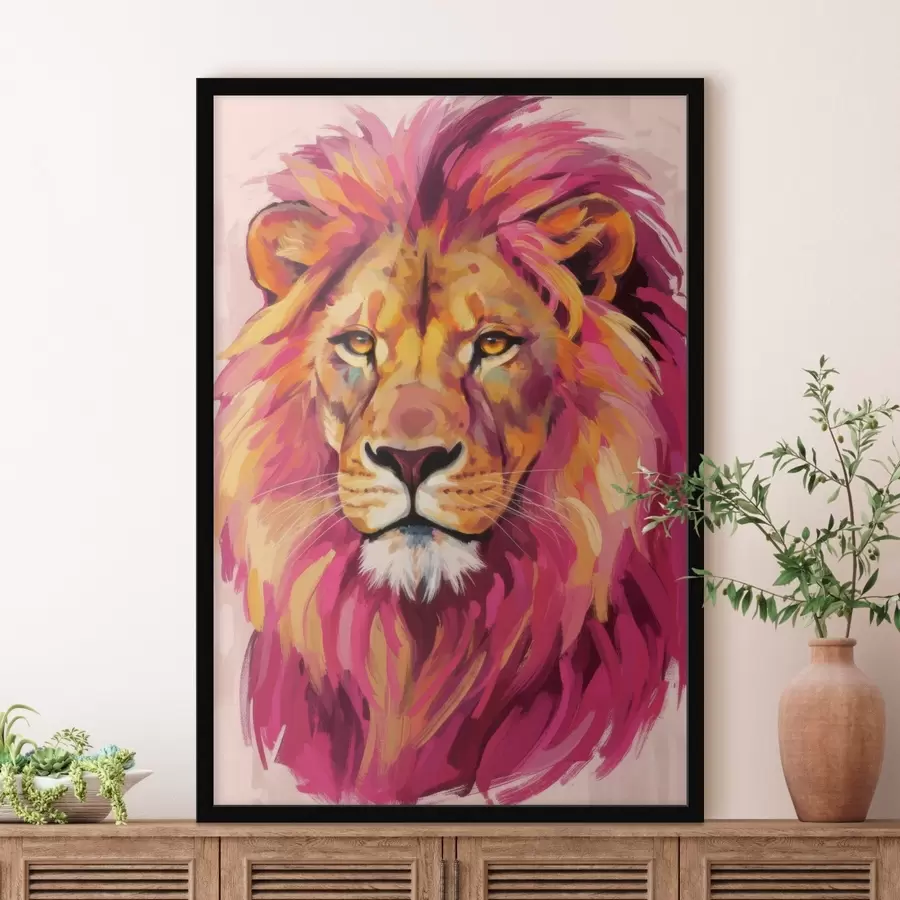 Papier peint Lion f46851