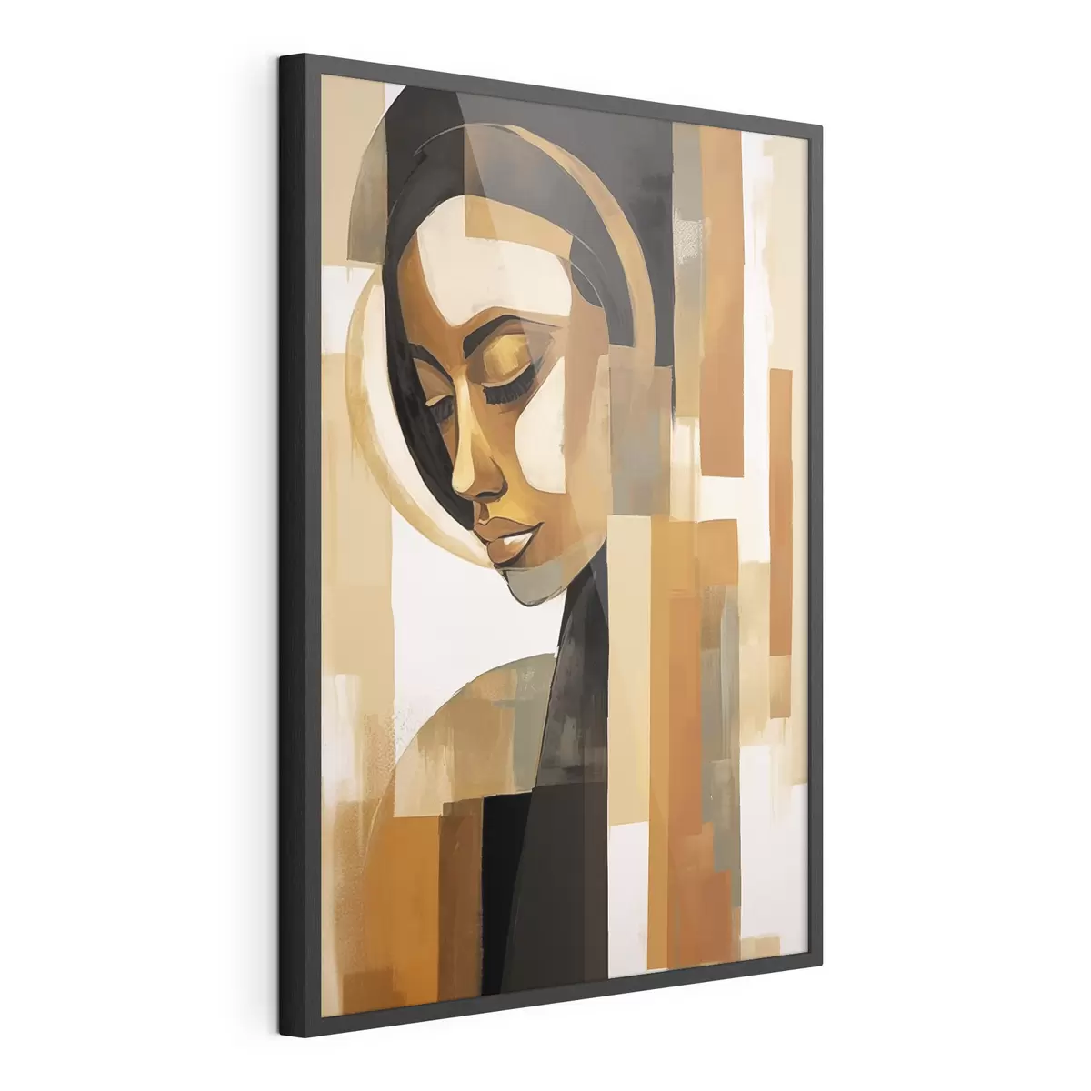 Poster Portrait abstrait f46867