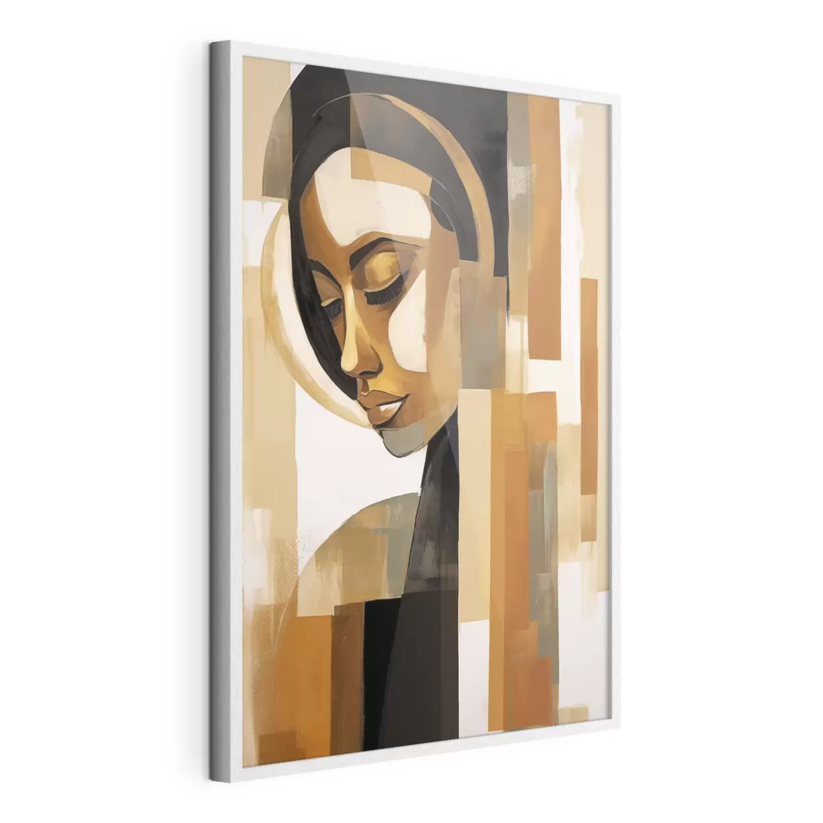 Poster Portrait abstrait f46867