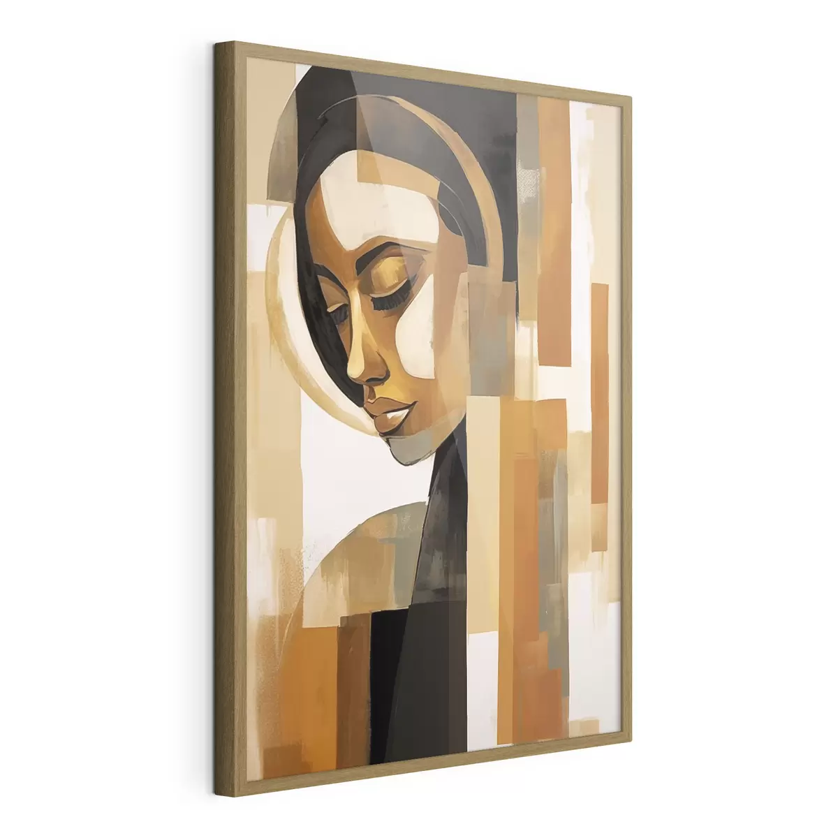 Poster Portrait abstrait f46867