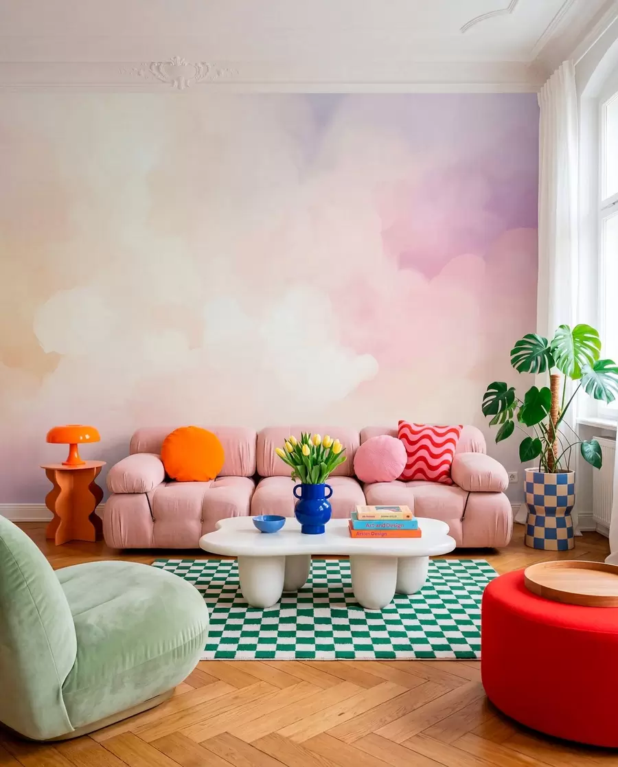Papier peint Nuages w04983
