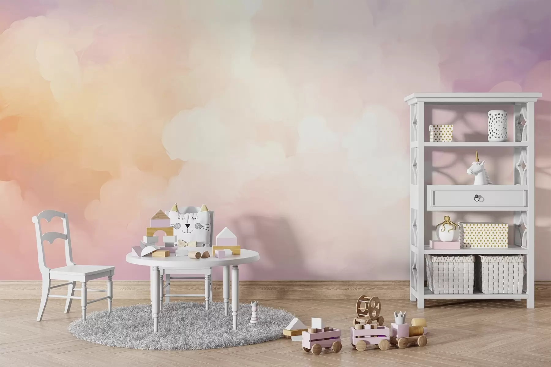 Papier peint Nuages w04983