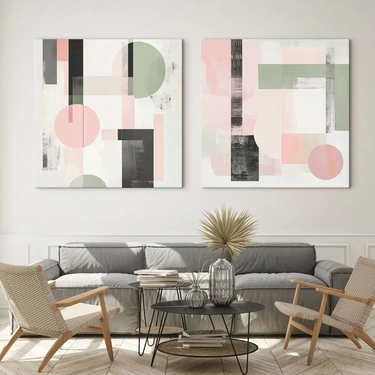 Tableau Abstractions géométriques m01039