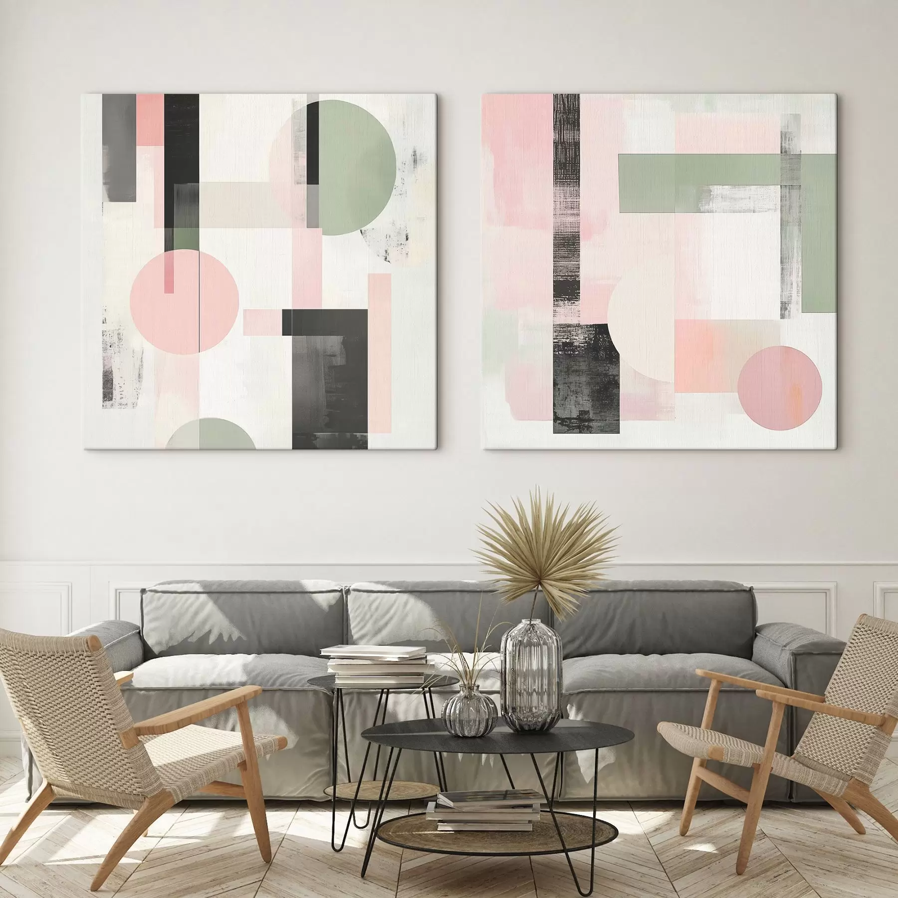 Tableau Abstractions géométriques m01039