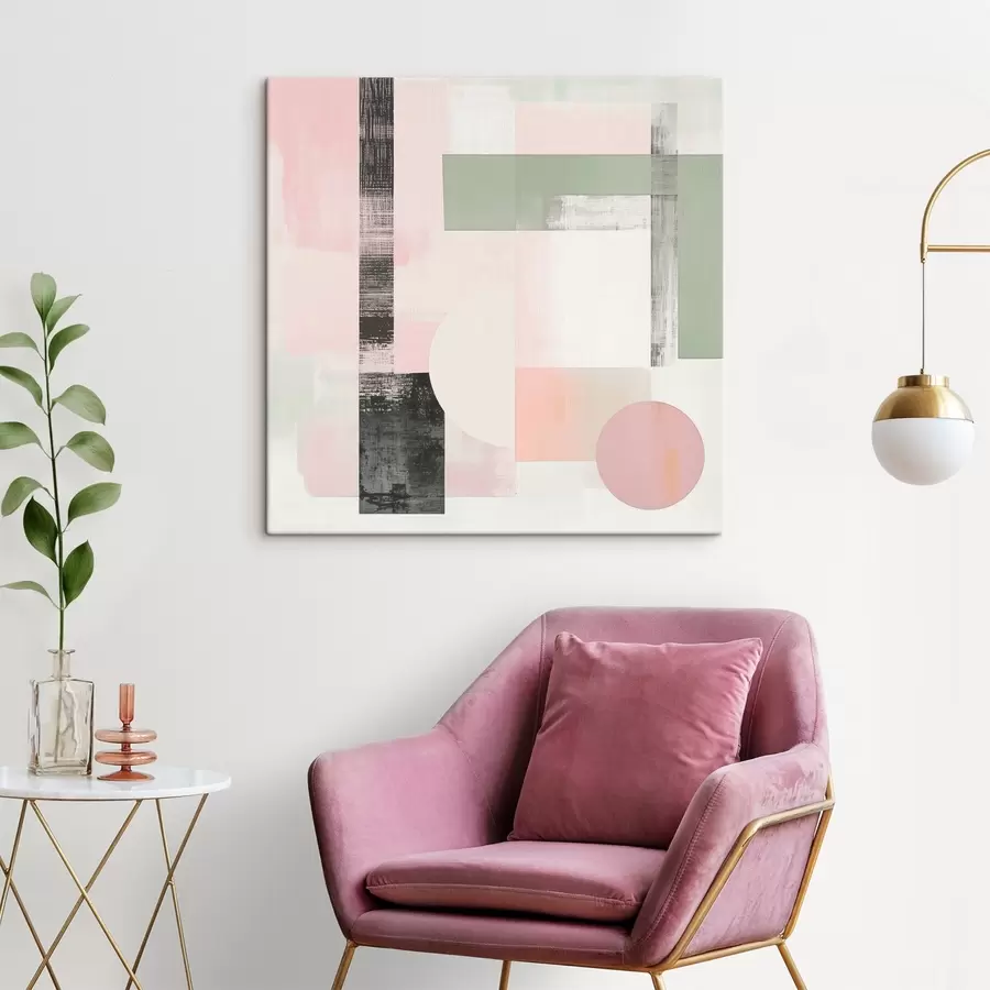 Tableau Abstraction géométrique s46903