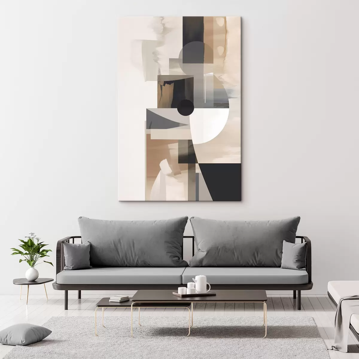 Tableau Abstraction contemporaine s46910