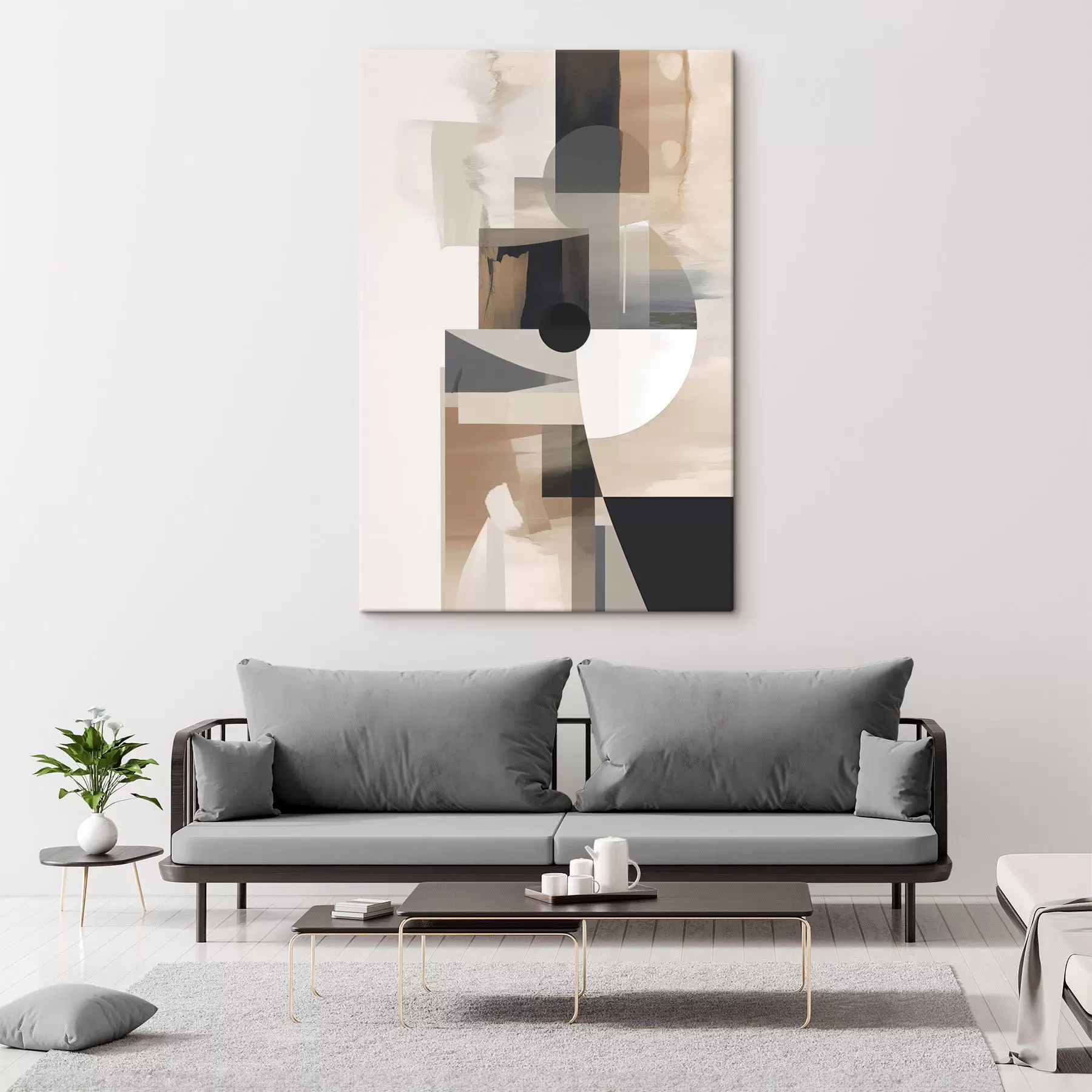 Tableau Abstraction contemporaine s46910