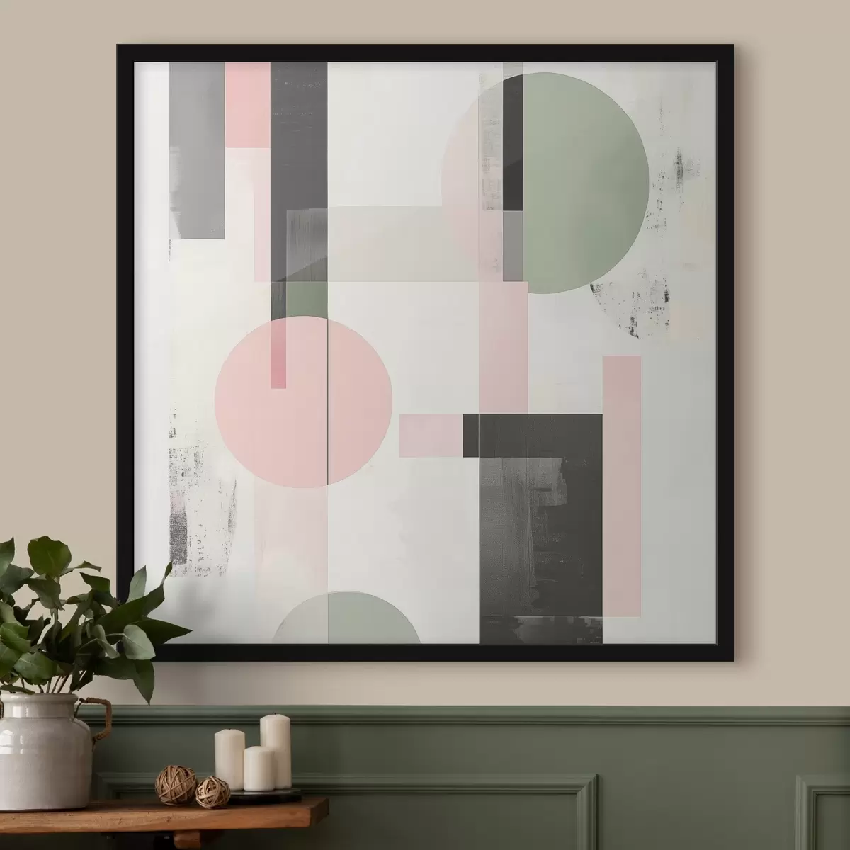 Poster Abstraction géométrique f46902