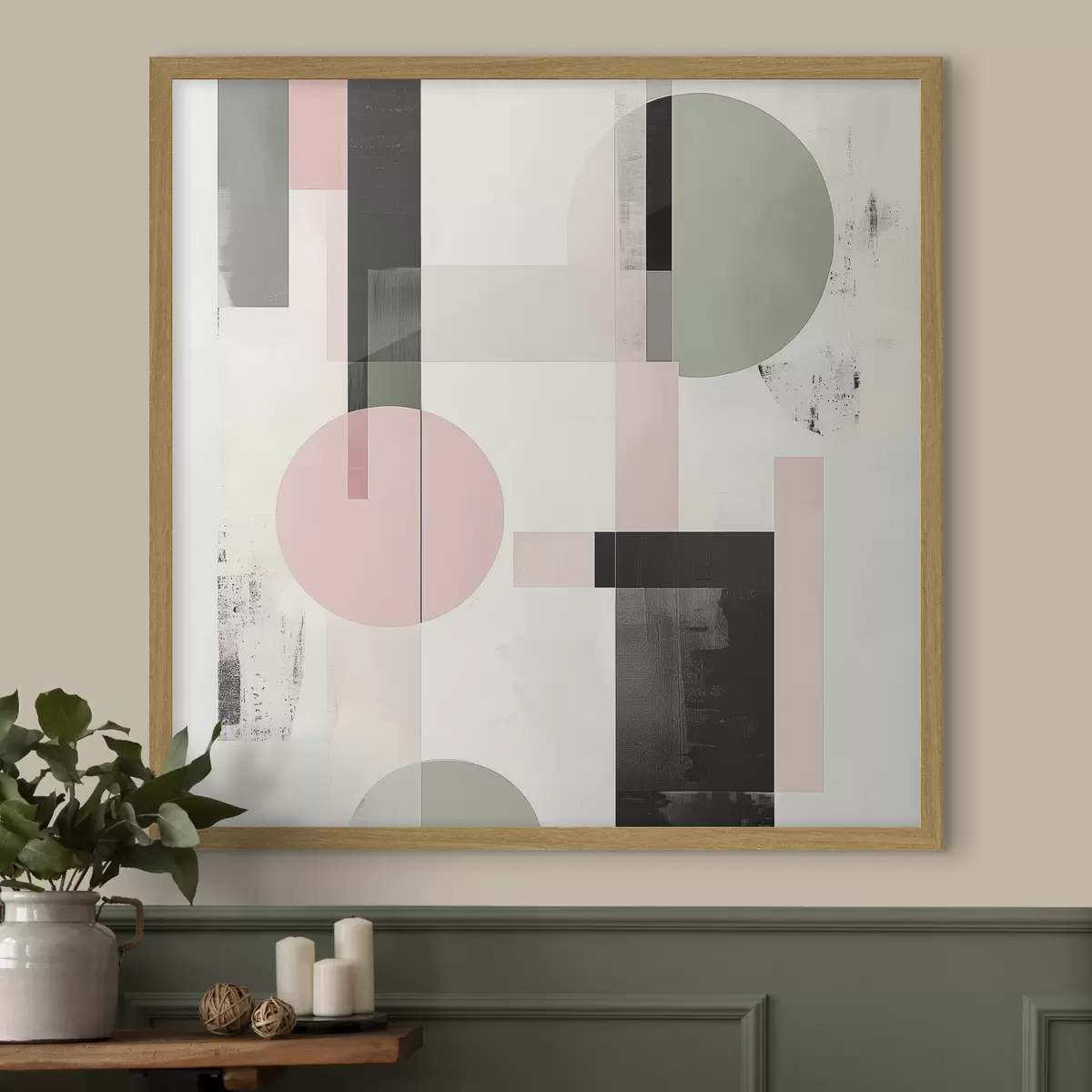 Poster Abstraction géométrique f46902