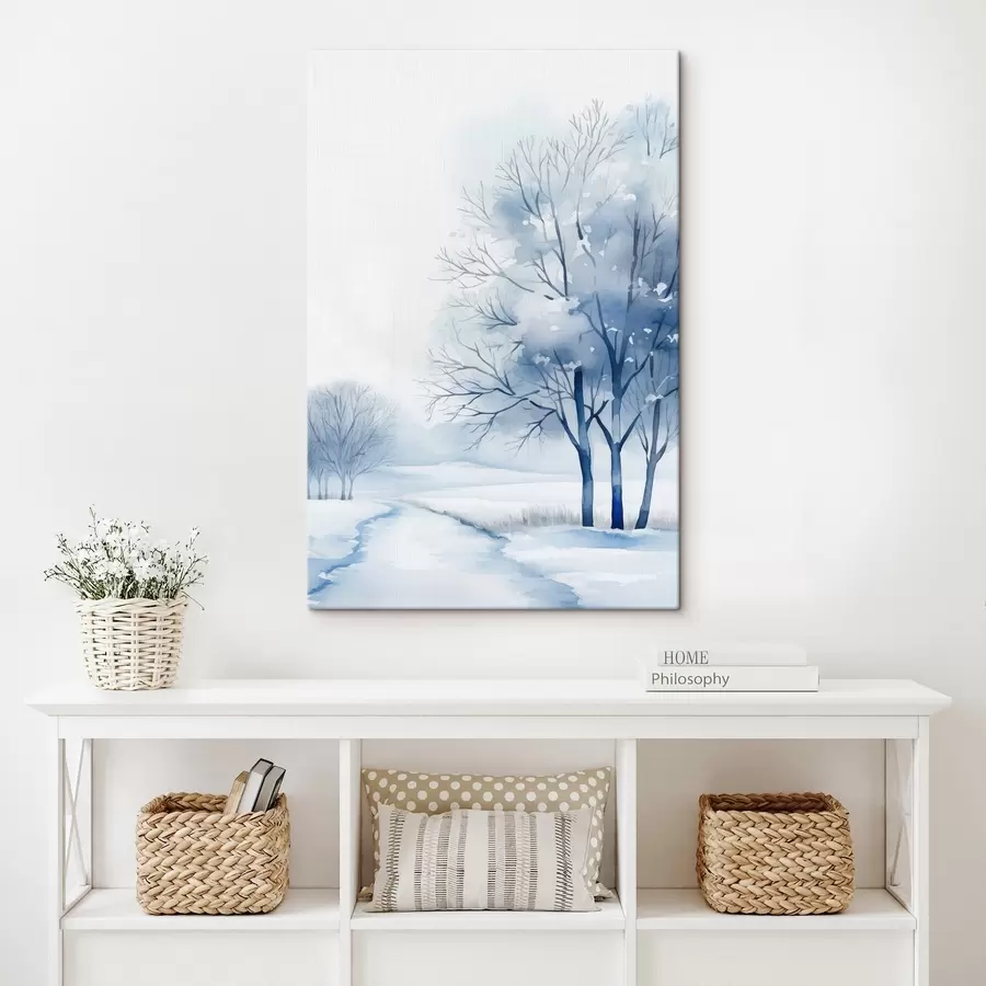 Tableau Arbres dans un jardin d'hiver s46967