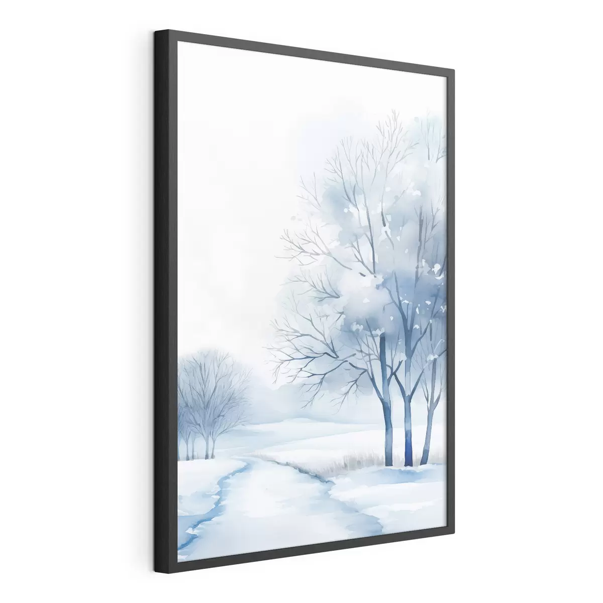 Poster Arbres dans un jardin d'hiver f46967