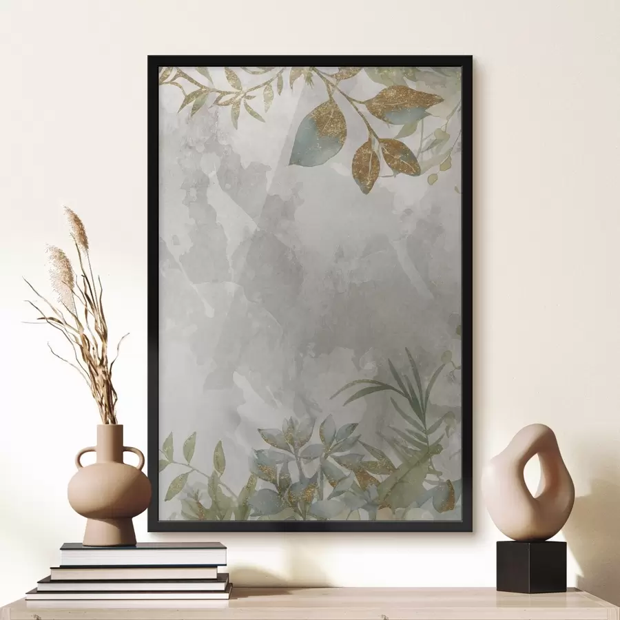 Papier peint Plantes sur fond clair f46894