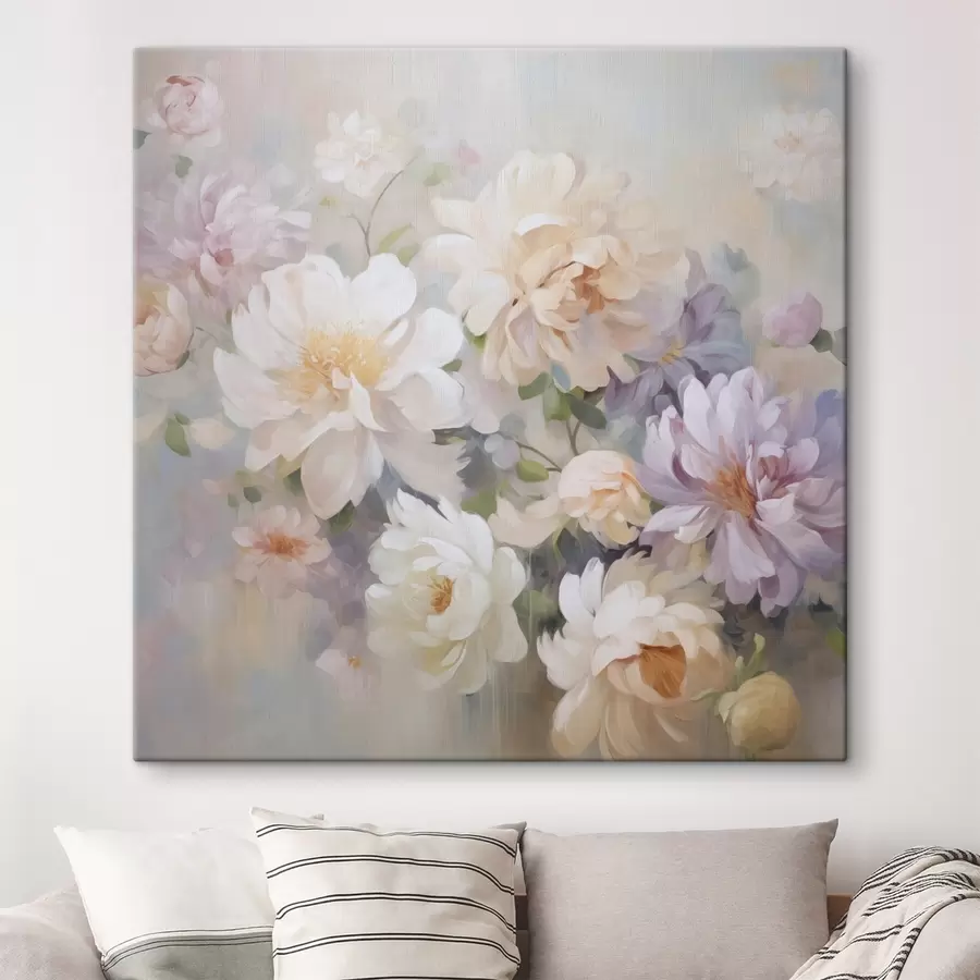 Tableau Fleurs délicates s46911