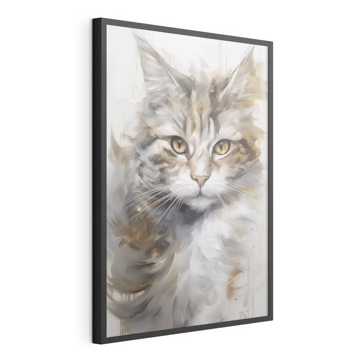 Poster Peinture imitant un chat f46833