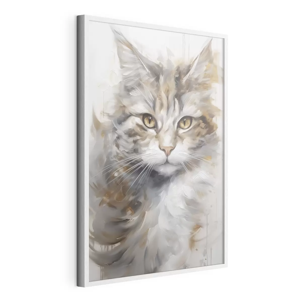Poster Peinture imitant un chat f46833