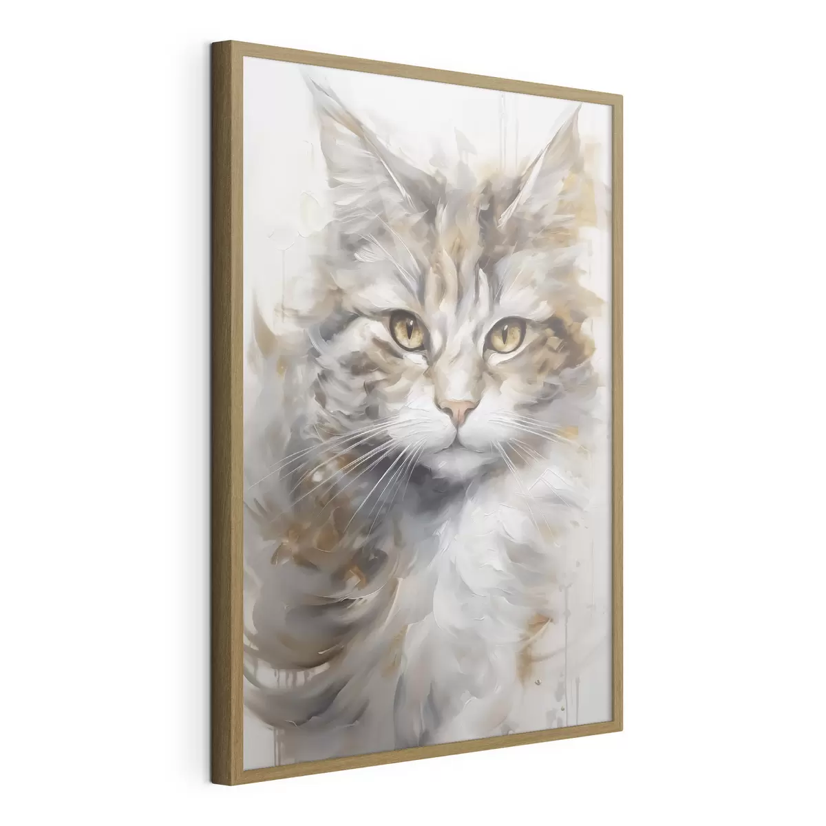 Poster Peinture imitant un chat f46833