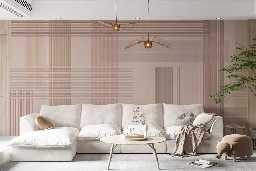 Papier peint Harmonie géométrique w05014