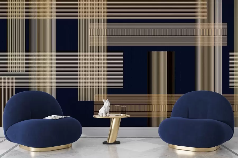 Papier peint Harmonie géométrique w05014v2