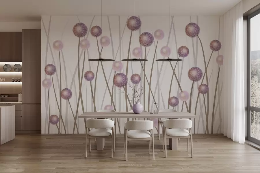 Papier peint Tiges aériennes w04994