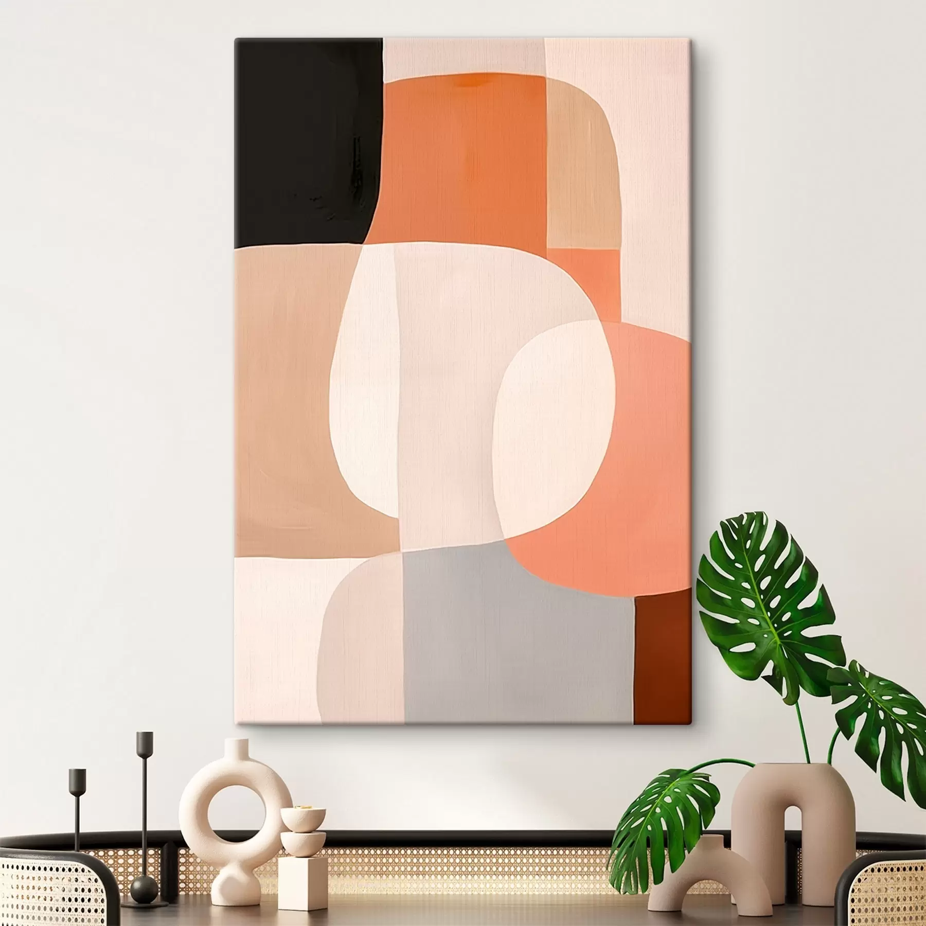 Tableau Composition abstraite s46988