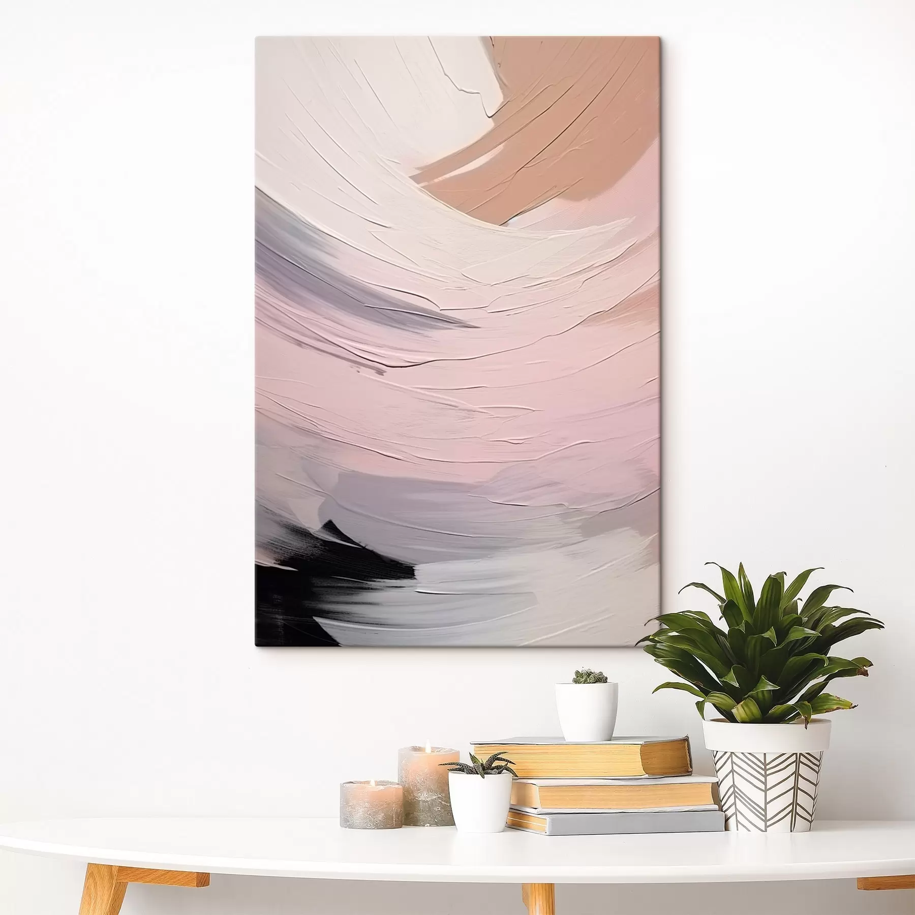 Tableau Coups de pinceau abstraits s47002