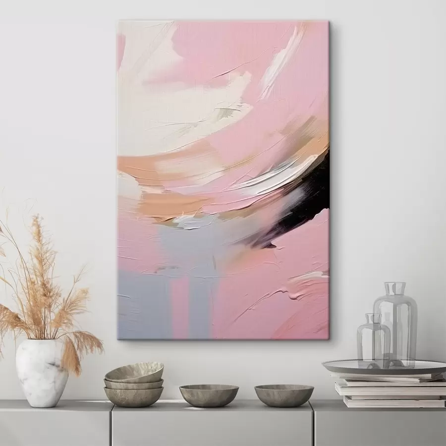 Tableau Coups de pinceau abstraits s47003