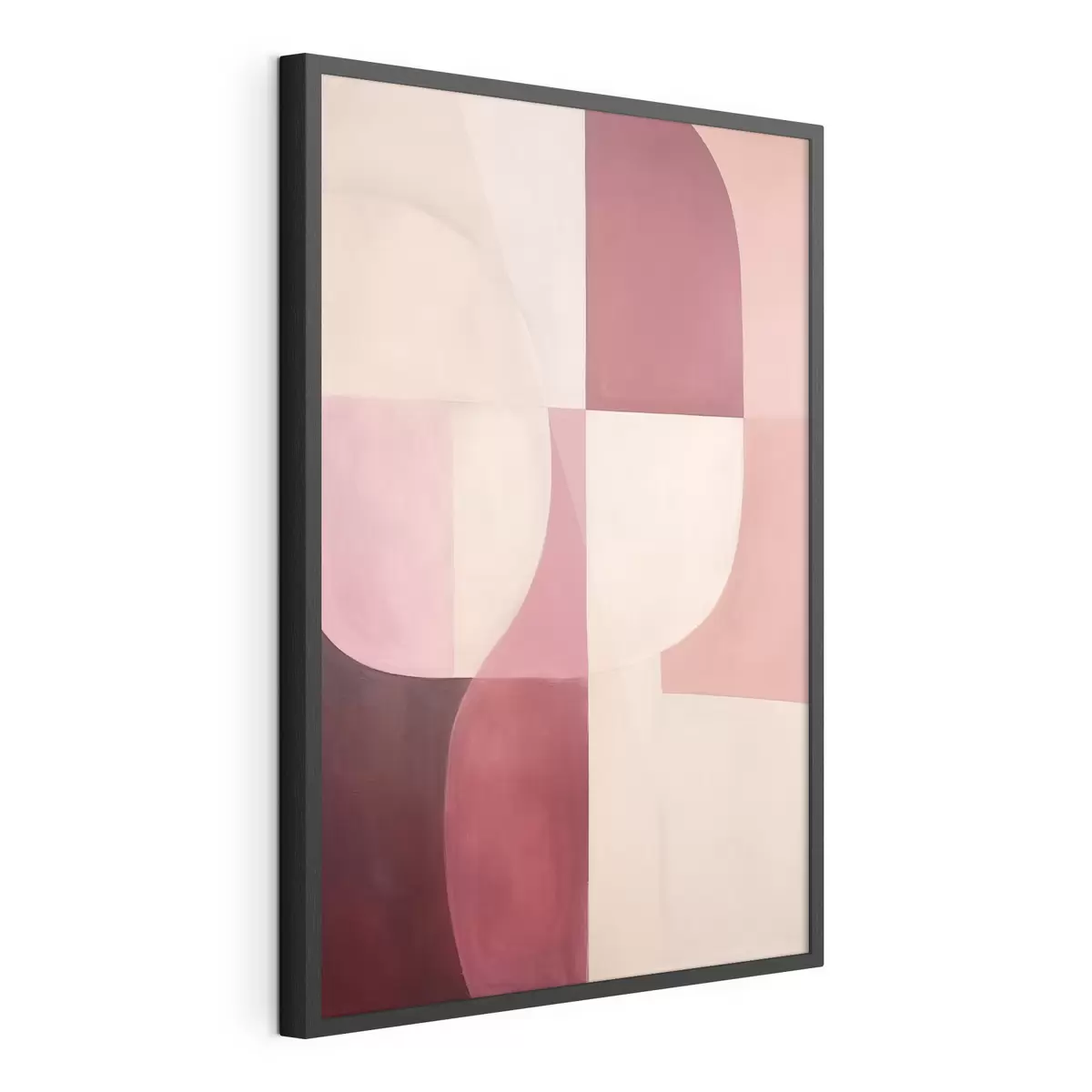Poster Composition de formes fluides f46989