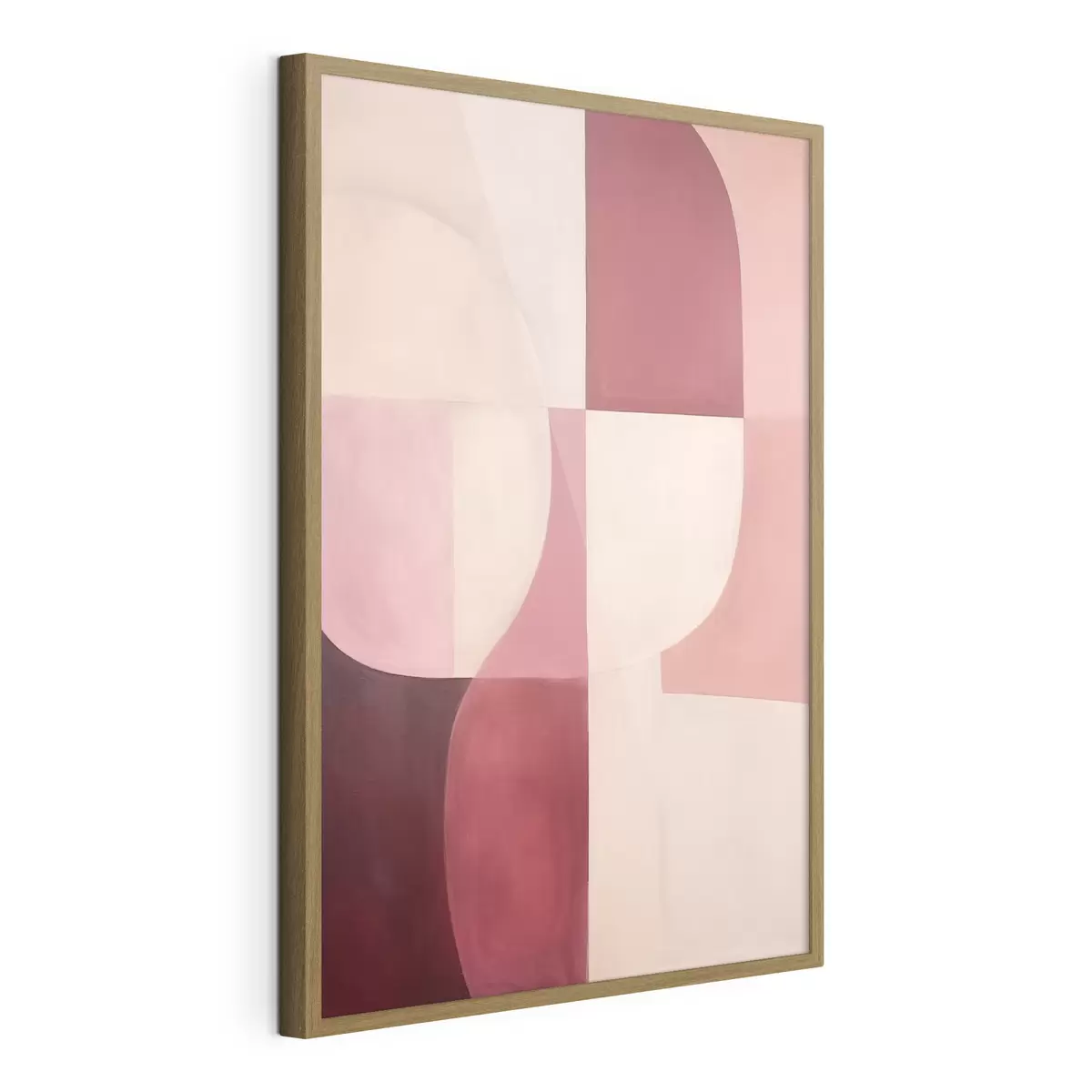 Poster Composition de formes fluides f46989