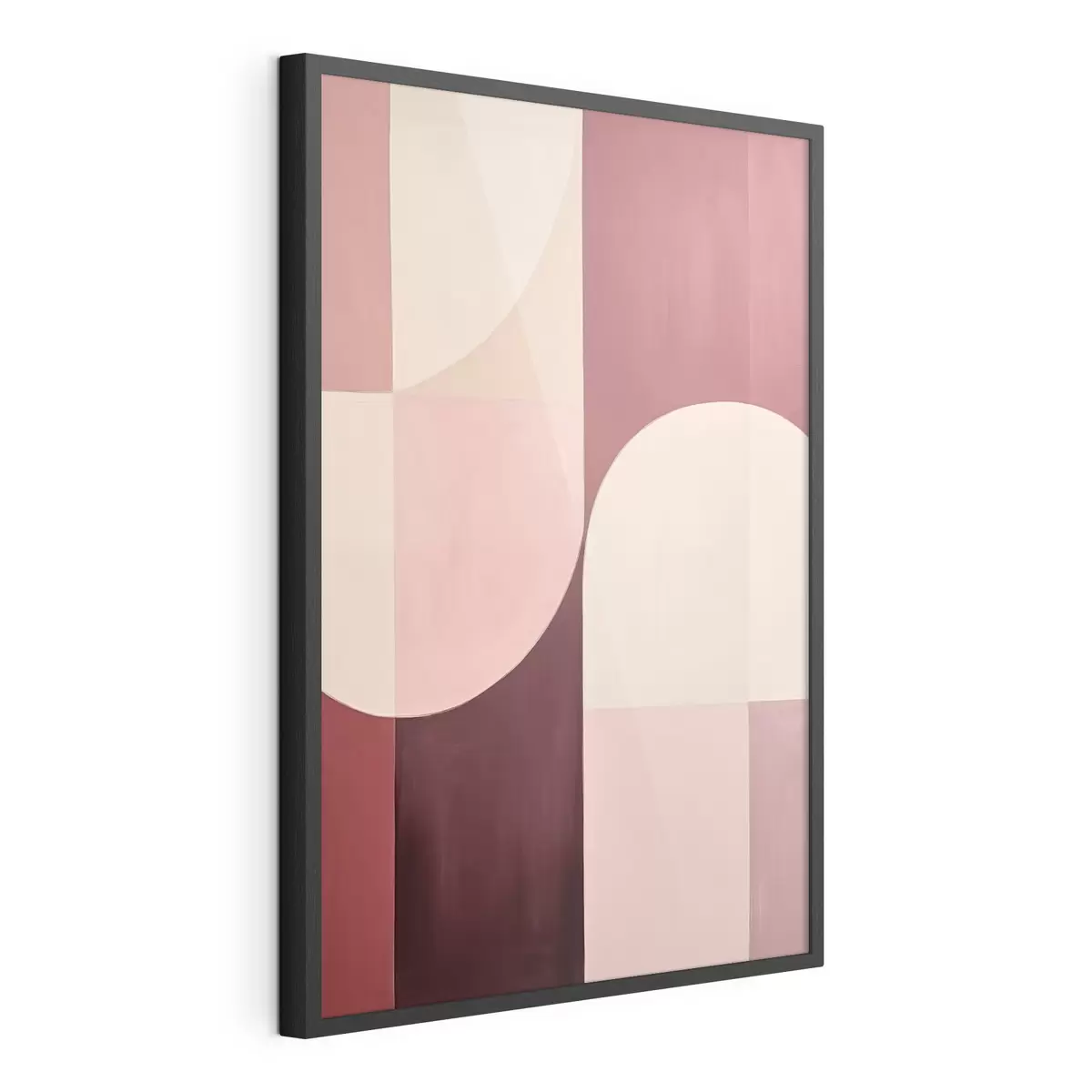 Poster Composition de formes fluides f46990