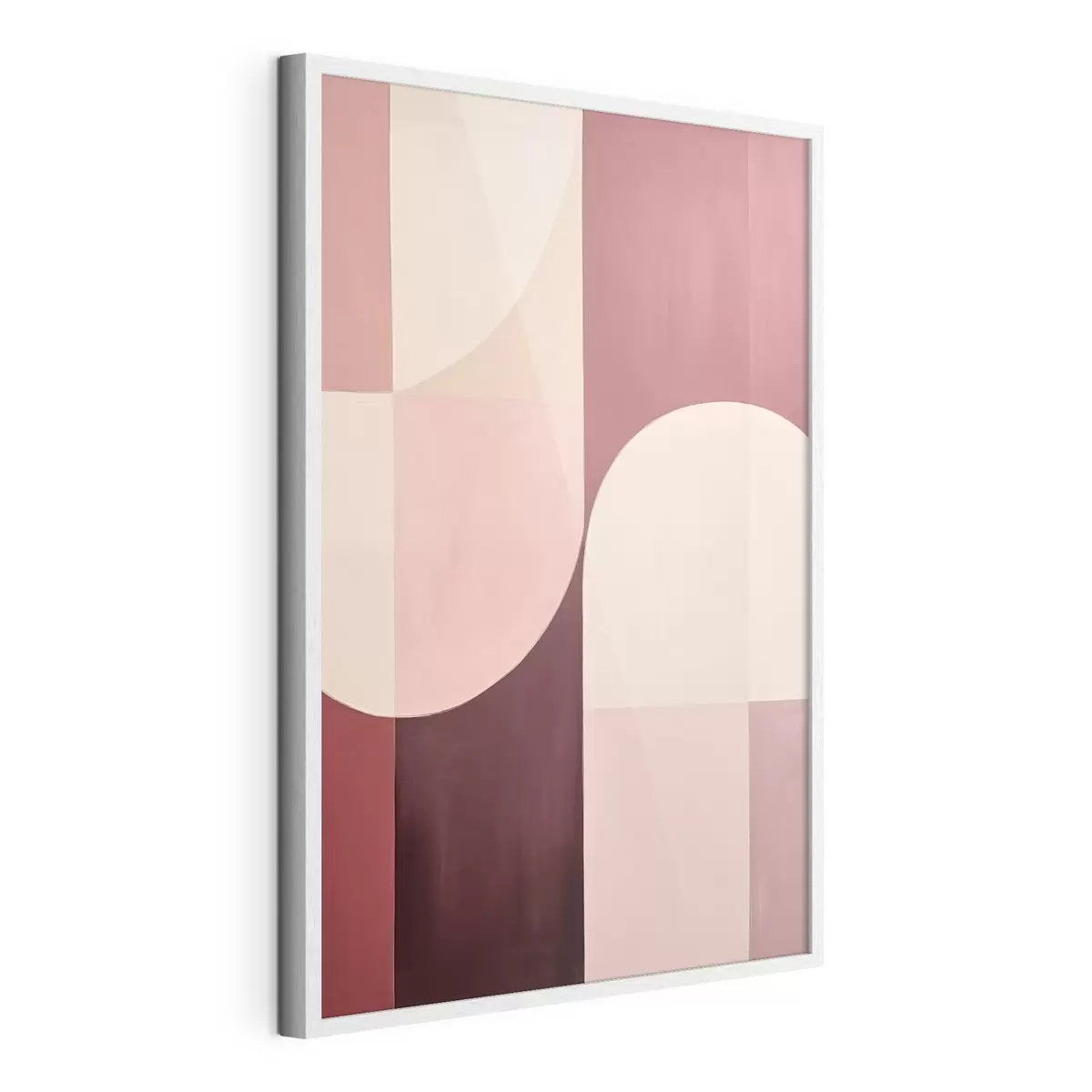 Poster Composition de formes fluides f46990