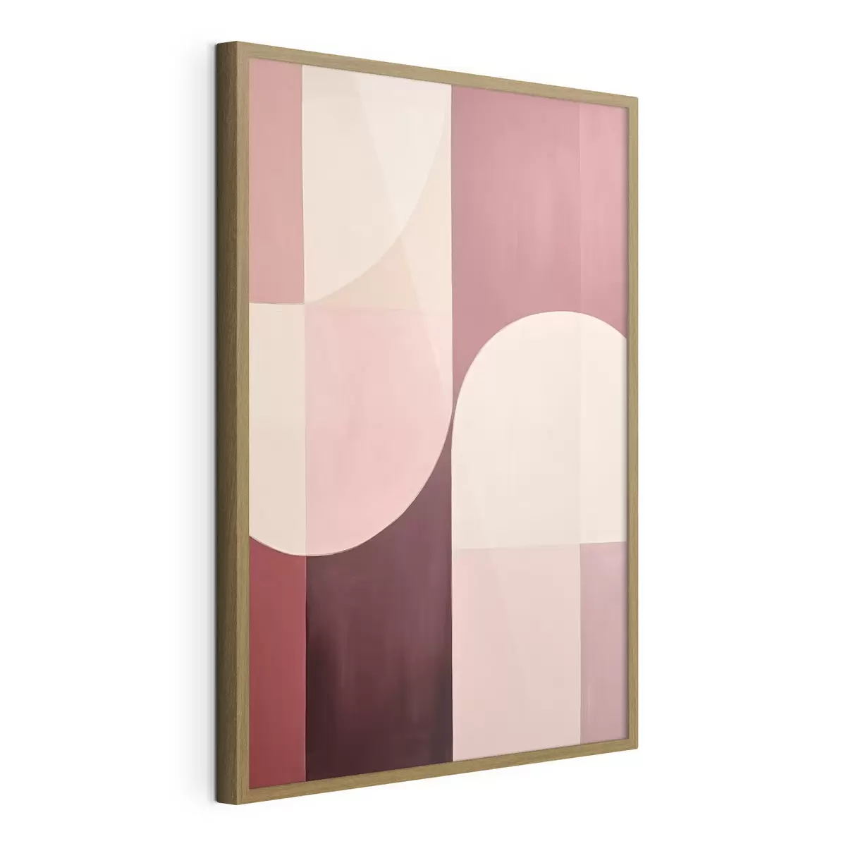 Poster Composition de formes fluides f46990