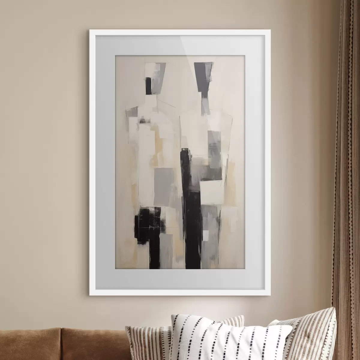 Poster Silhouette et force f47001