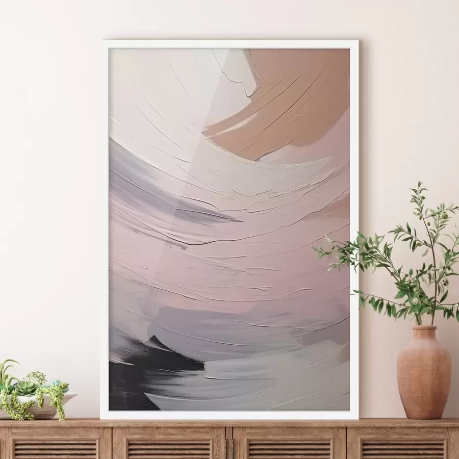 Papier peint Coups de pinceau abstraits f47002