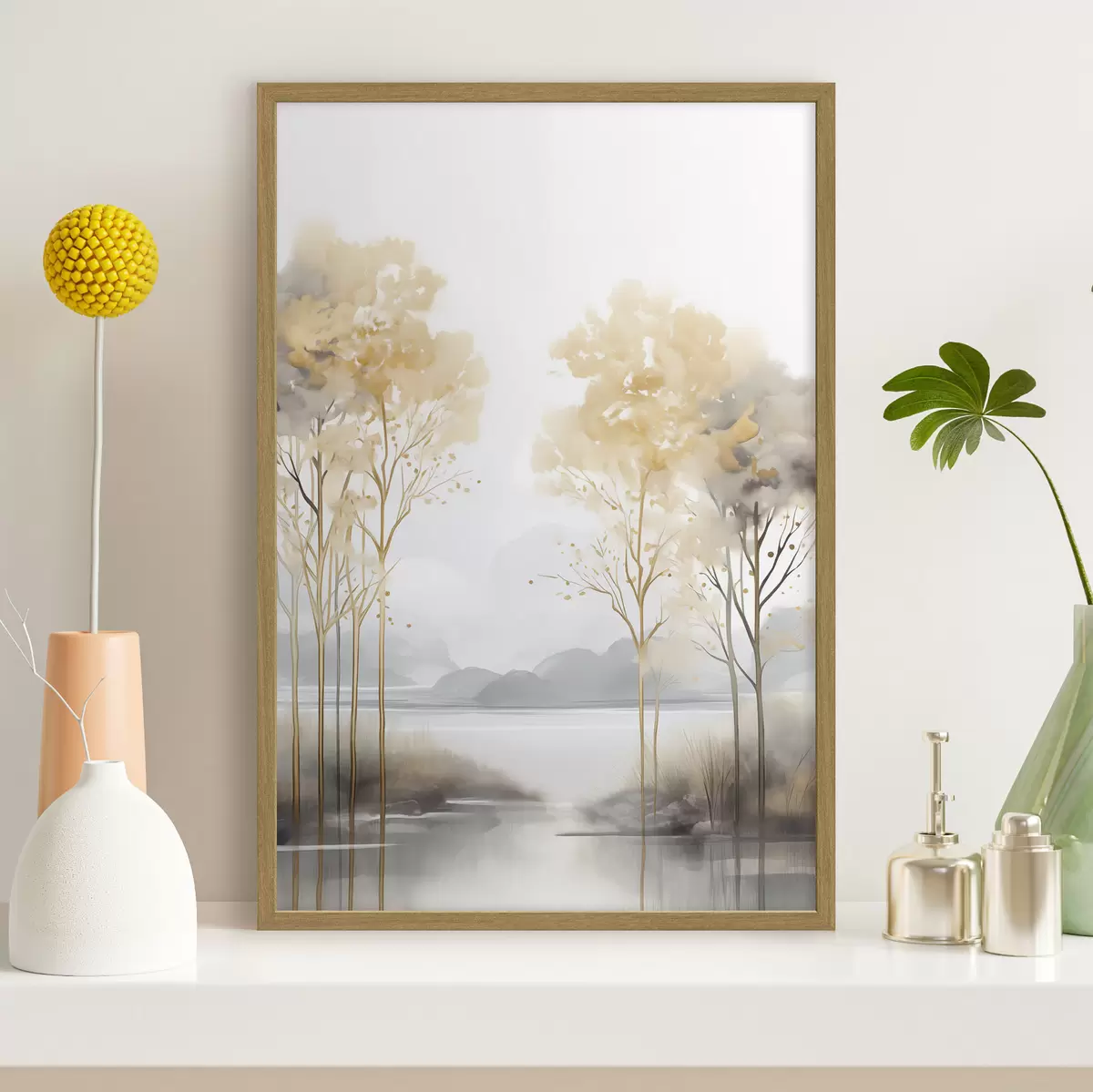 Poster Arbre et légèreté f47015