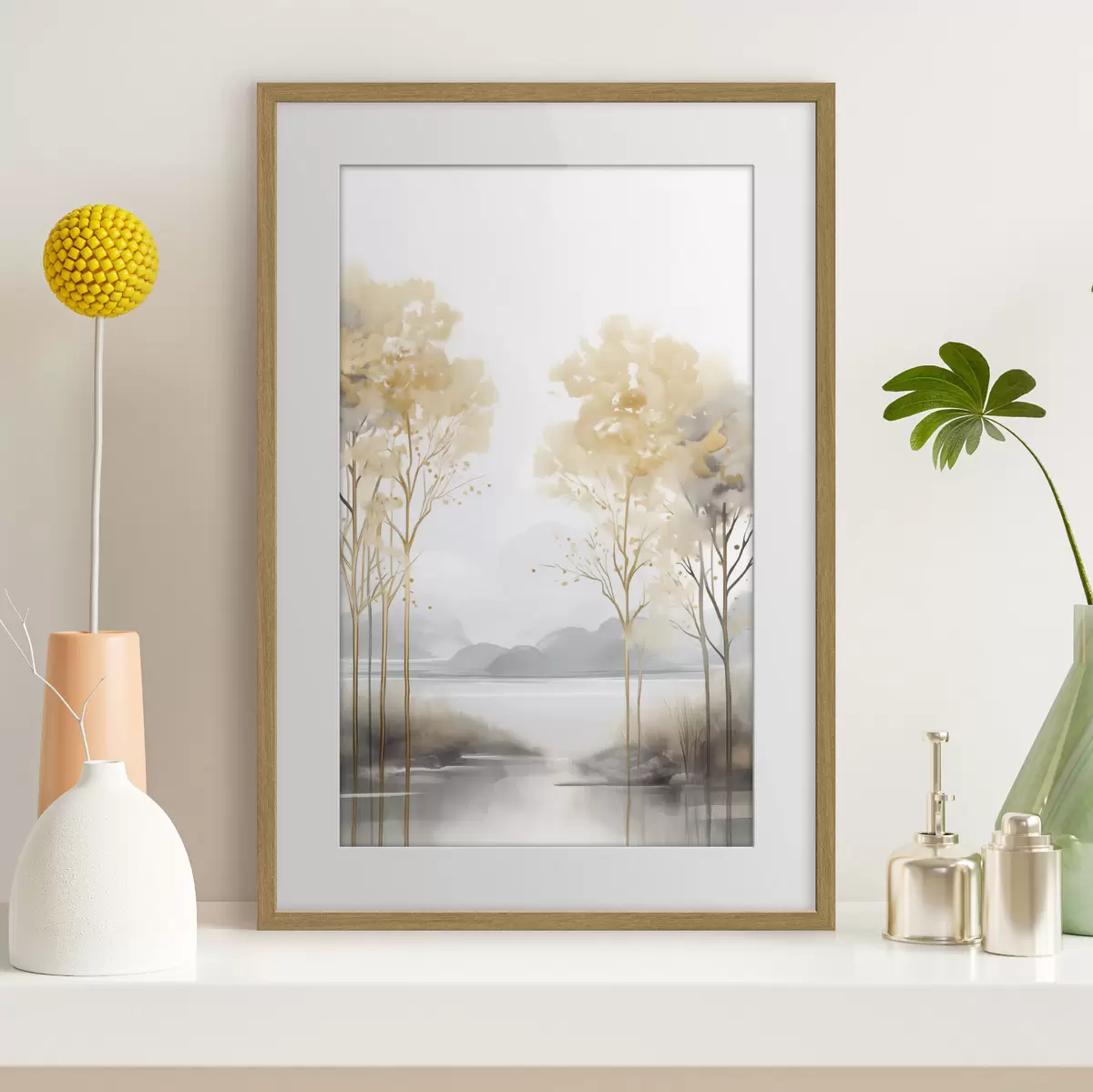 Poster Arbre et légèreté f47015