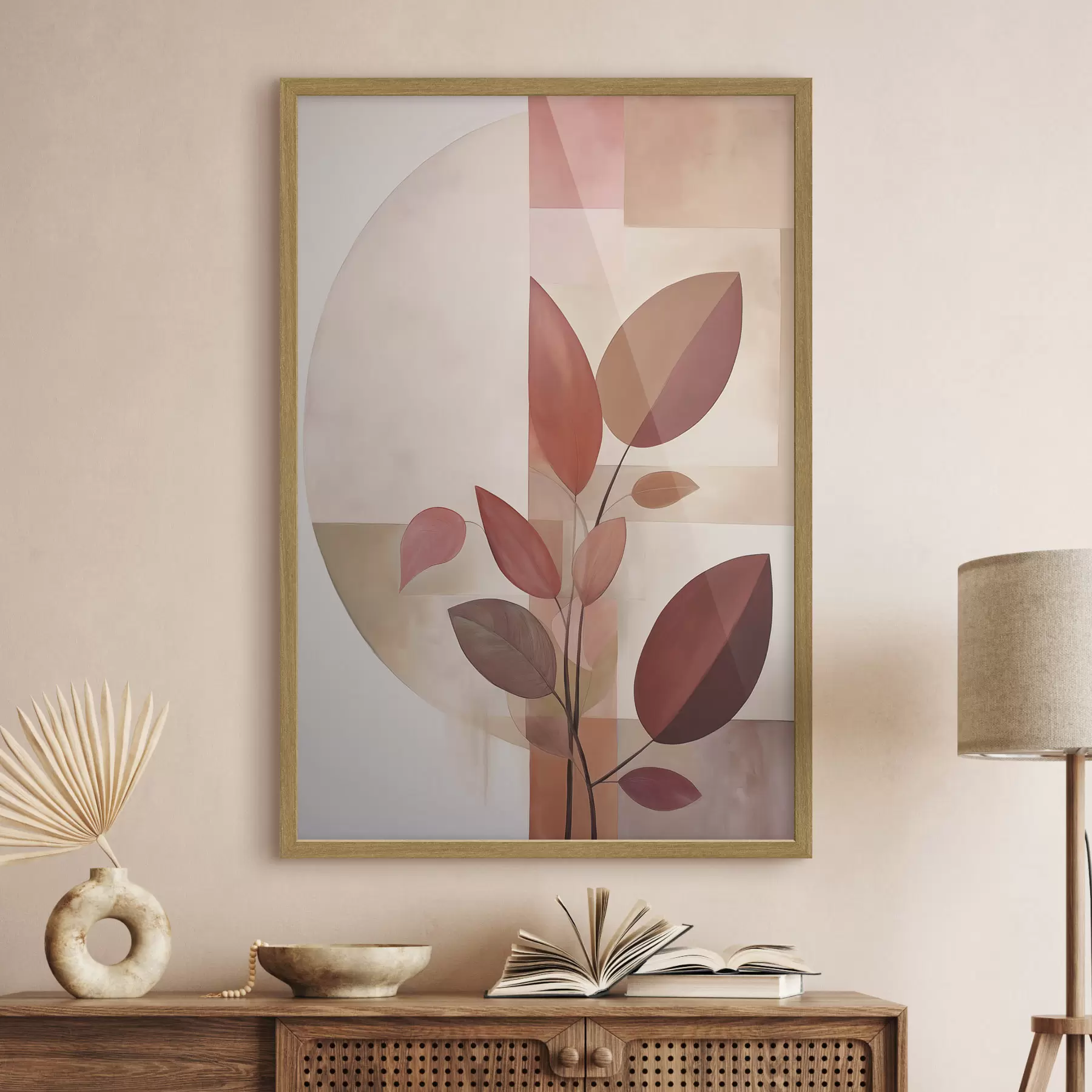 Papier peint Feuilles et pause f47041