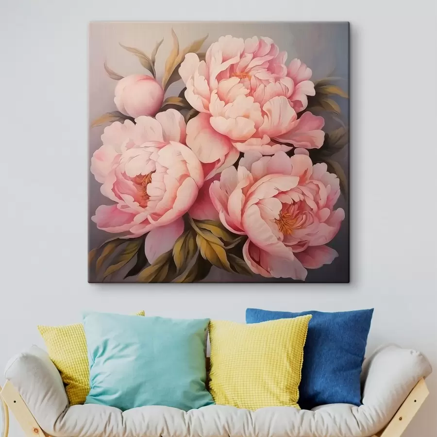 Tableau Pivoines s47008