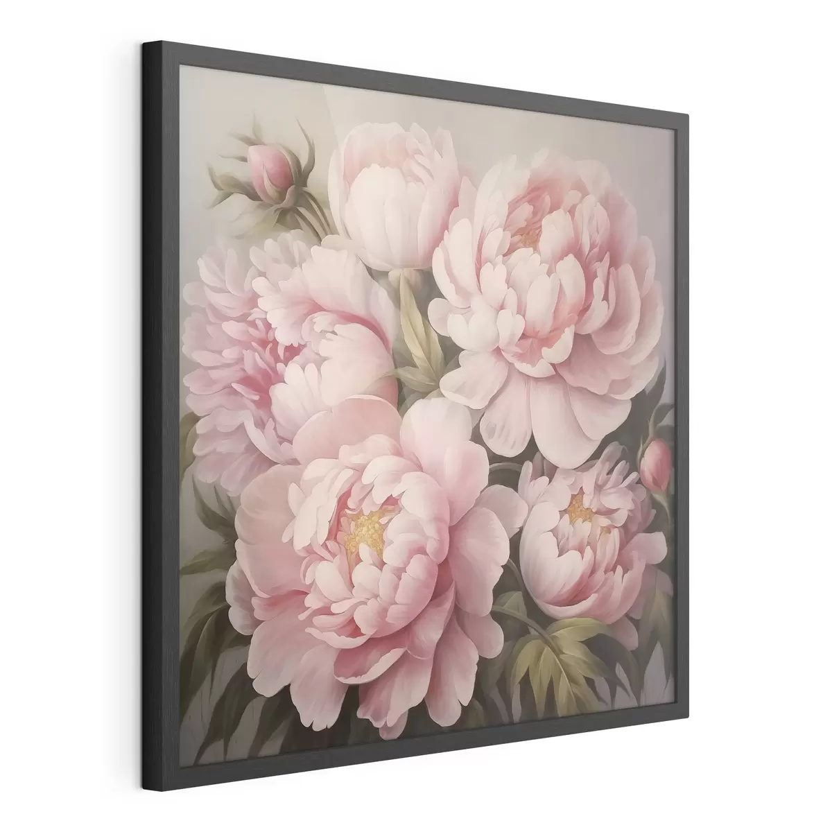Poster Pivoines et profondeur f47007