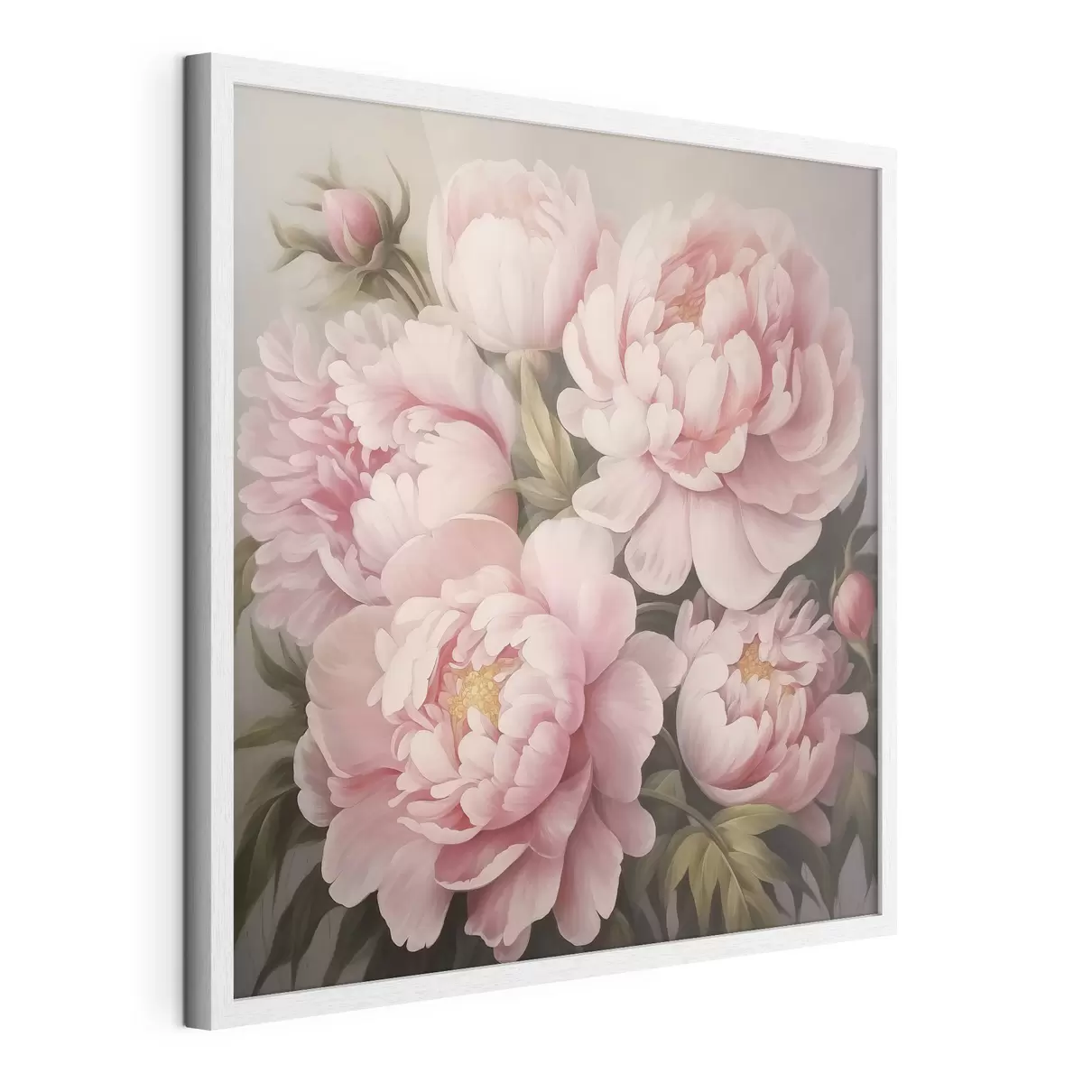 Poster Pivoines et profondeur f47007
