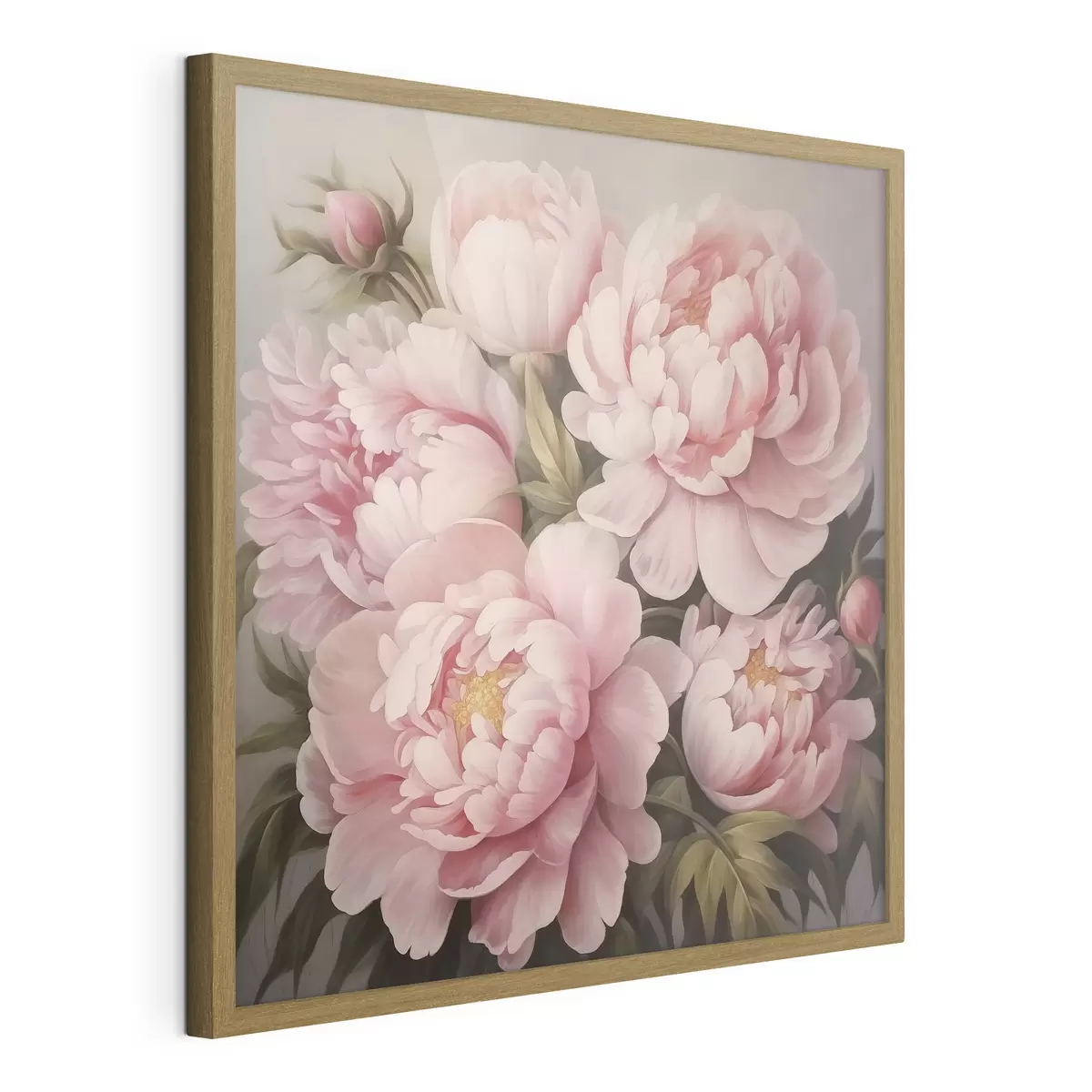 Poster Pivoines et profondeur f47007