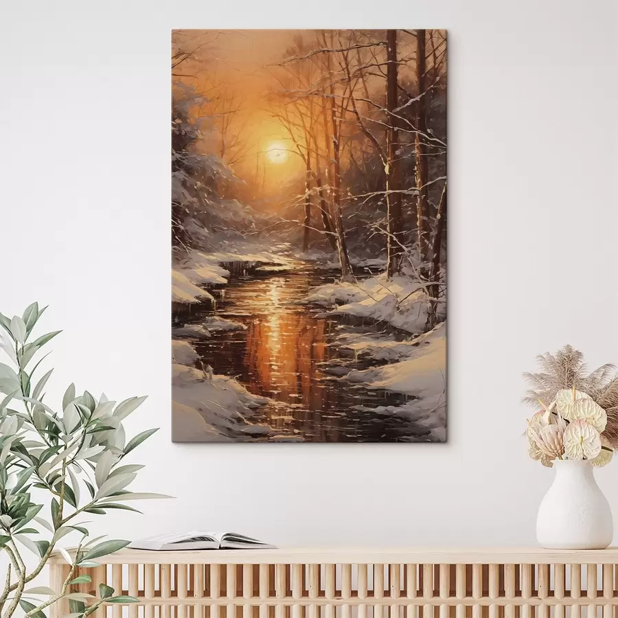 Tableau Coucher de soleil s46980